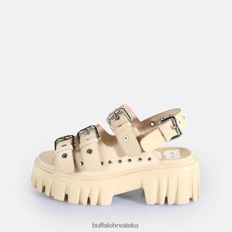 krema Buffalo veganske sandale s tvrdom platformom lav |sandale TDD6T720